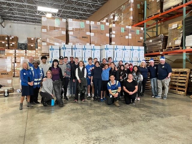 Blue Santa volunteer group